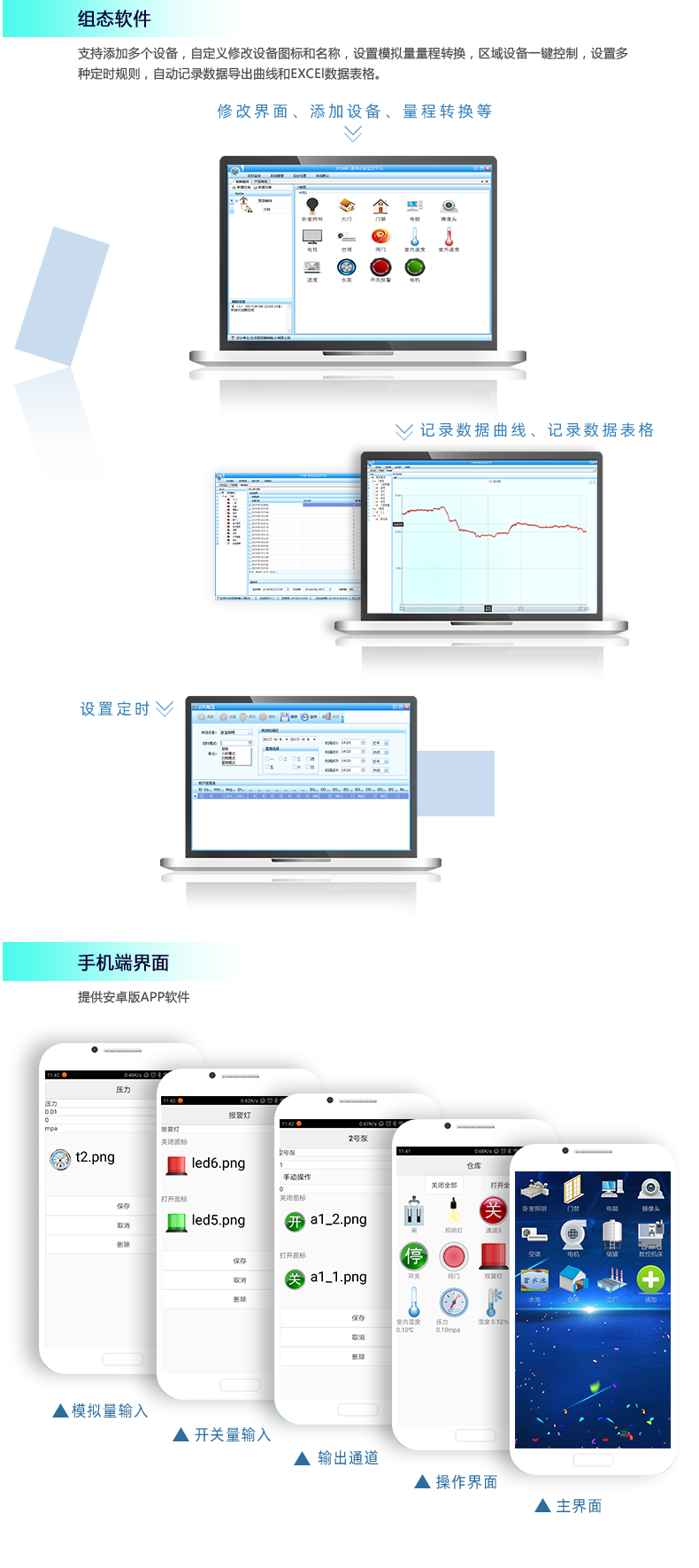 DAM1600D-MT 工業(yè)級(jí)網(wǎng)絡(luò)控制模塊手機(jī)端界面