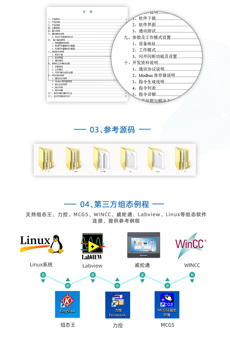 遠程測控 DAM-PT12 溫度采集模塊二次開發(fā)說明