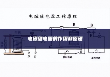 電磁繼電器的作用和原理